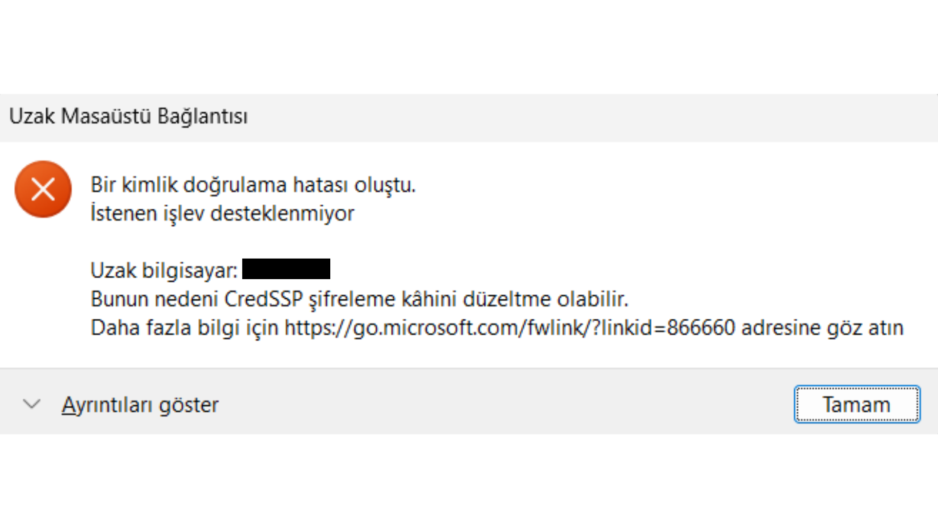 Hata Önizlemesi